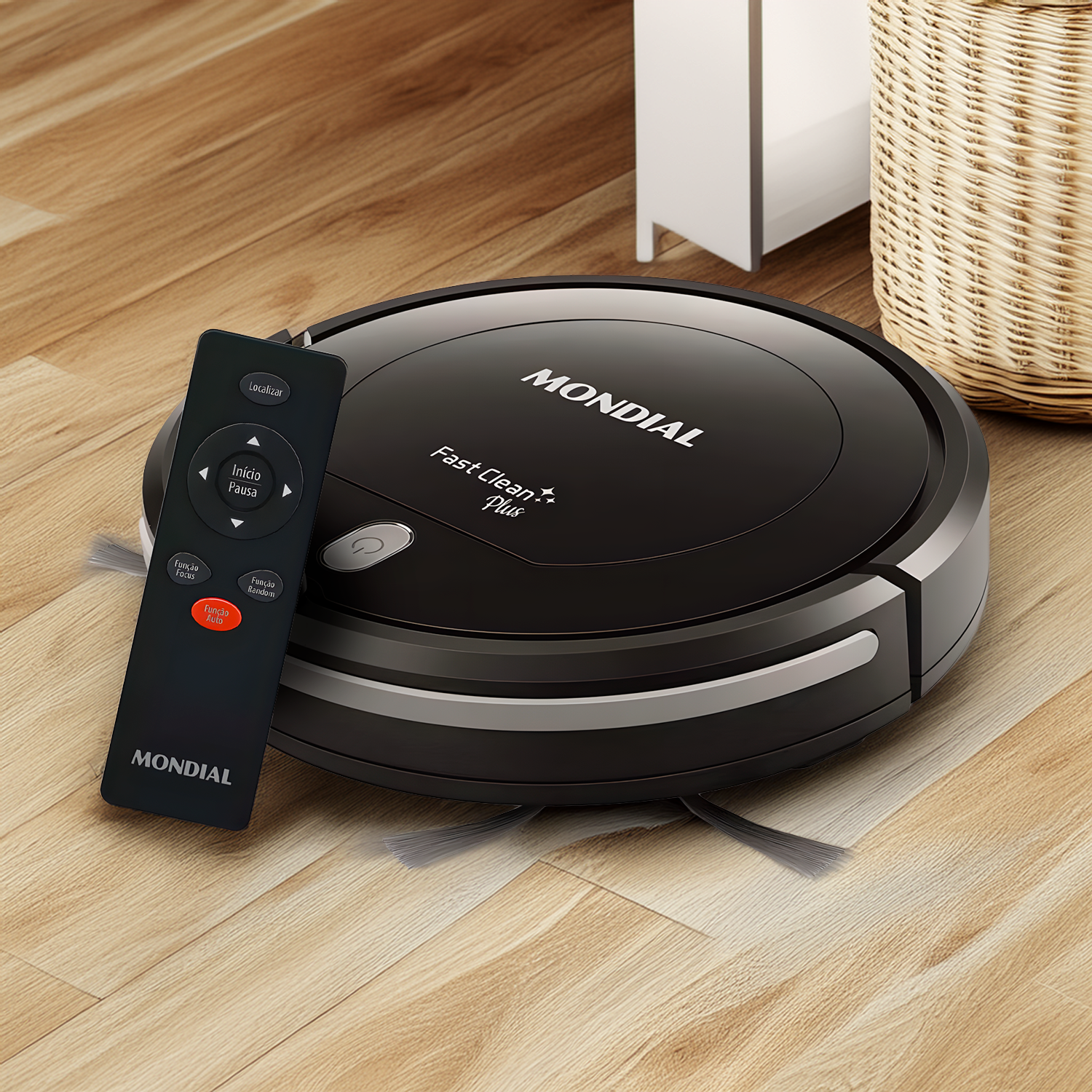 Aspirador De Po Robô Multi Clean Mondial Rb-03 Bivolt 30w Aspirador De Po Robô Multi Clean Mondial Rb-03 Bivolt 30w